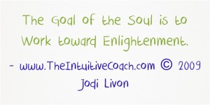 The-Goal-of-the-Soul-is YES