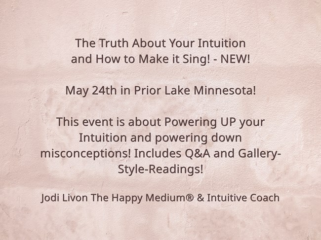 The Truth About Your Intuition And How To Make It Sing New Jodi Livon The Intuitive Coach